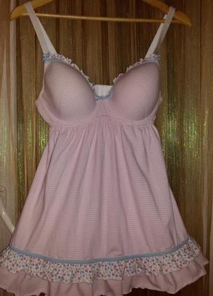 Беби долл,bonprix,хлопок. babydoll, бебі-долл,рубашка ночная,1 фото