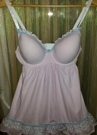 Беби долл,bonprix,хлопок. babydoll, бебі-долл,рубашка ночная,2 фото