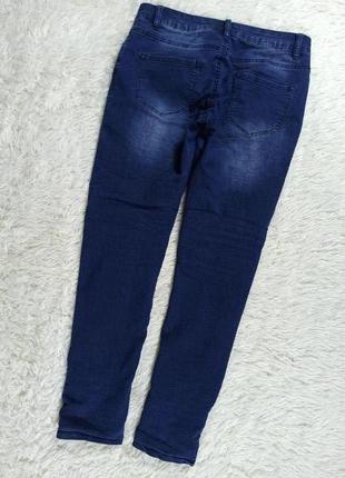 Стильные джинсы на хб подкладке мальчику.5 фото