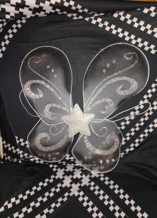 Крылья бабочки феи костюм1 фото