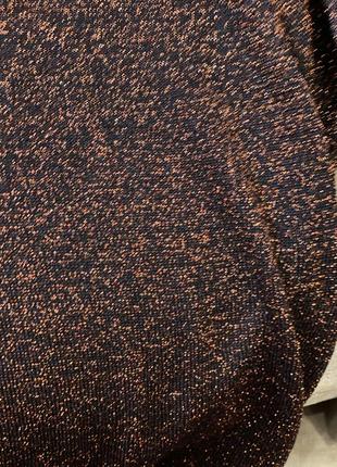 Трикотажный шелковый свитер с люриксом. бренд tcm3 фото