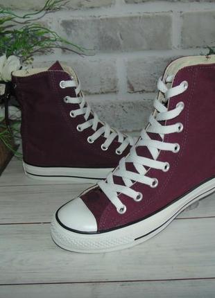 Бомбезные высокие кеды converse4 фото