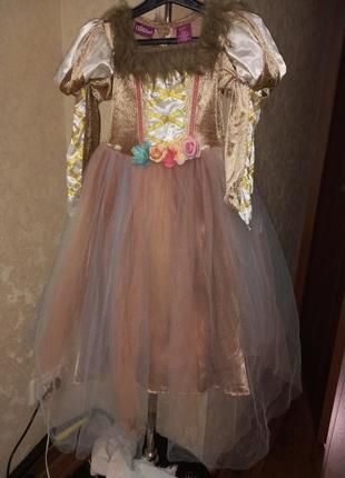 Платье костюм принцесса чудовише оборотень хеллоуин хэллоуин