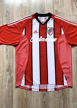 Мужская редкая винтажная футбольная джерси adidas river plate carp 20021 фото