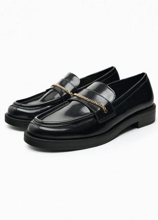Лоферы zara