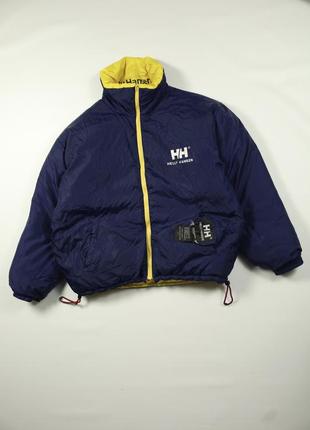 Двухсторонняя пуховая куртка helly hansen5 фото