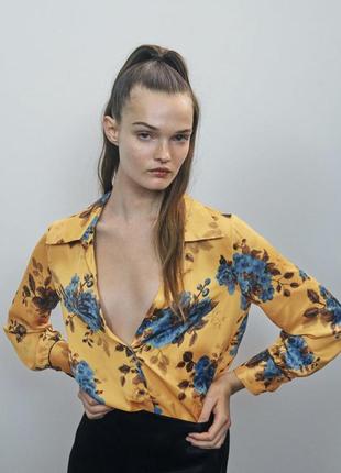 Новая блузка zara, p. l