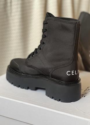 Ботинки в стиле celine nylon8 фото