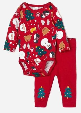 Новорічний комплект на малюка, святковий костюм