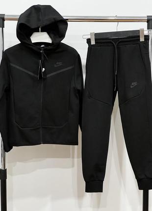 Дитячий підлітковий спортивний костюм nike tech fleece р134-1642 фото