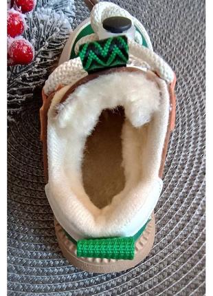 Стильные зимние ботинки на меху5 фото