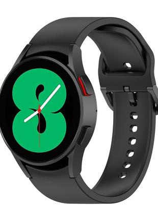 Сменный силиконовый ремешок для samsung galaxy watch 4 40mm / classic 42mm / 44mm / classic 46mm2 фото