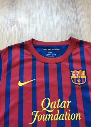 Подростковая футбольная футболка джерси nike fc barcelona5 фото