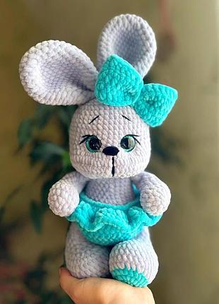 Зайка, зайчик плюшевый, зайка для новорожденного