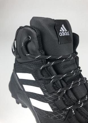 Чоловічі зимові кросівки adidas адідас climaproof високі / зимние мужские кроссовки adidas climaproof black/white4 фото