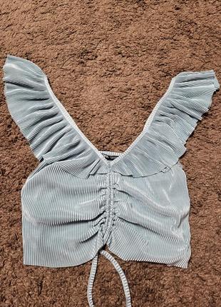 Кроп топ zara