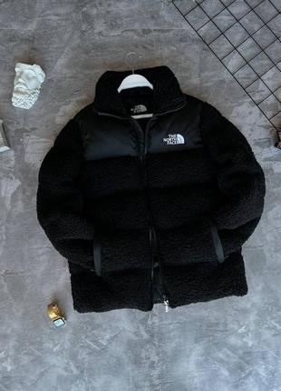 Мужской пуховик зе норт фэйс черный / теплые брендовые куртки the north face на осень - зиму7 фото