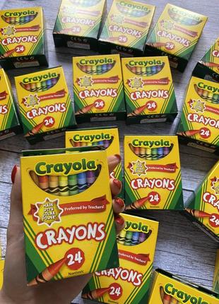 Восковые карандаши crayola