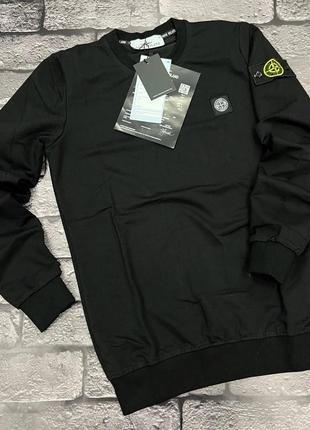 Stone island sweatshirt sort hotsell
