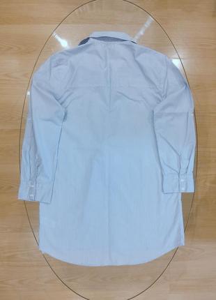 Рубашка длинная, рубашка-туника, размер м-l5 фото