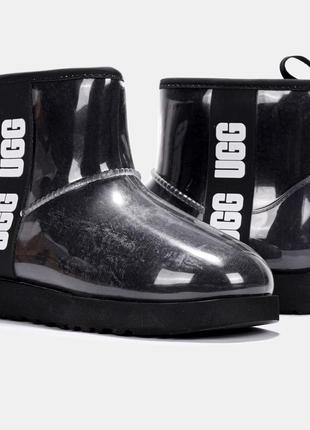 Резиновые премиум угги ugg из овчины