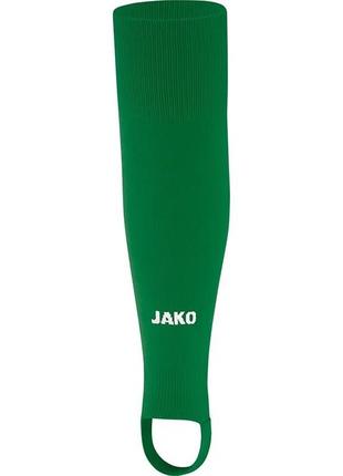 Гетры jako glasgow2.0 bambini  без носка зеленый уни s (до 120 см)  3414-06 s