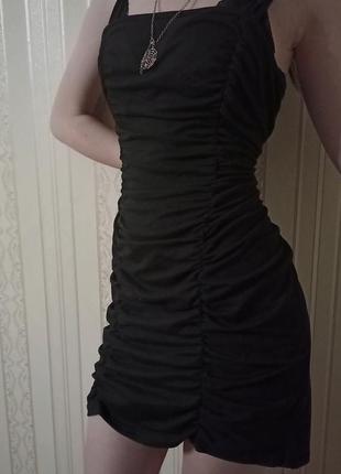 Великолепное черное платье. shein. гот, готическое1 фото
