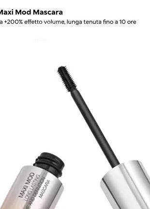 Тушь с максимальным объемом maxi mod kiko milano