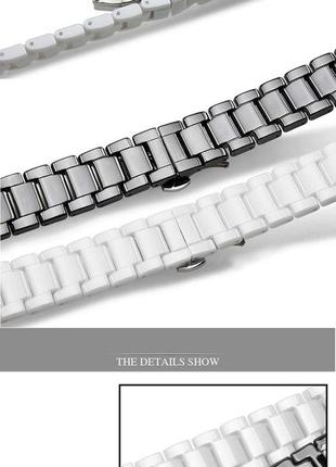 Керамический браслет для apple watch 38 / 40 / 42 / 44 / 45 мм2 фото