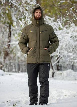 Куртка зимняя -30 мужская теплая 
размер: m, l, xl, 2xl, 3xl3 фото