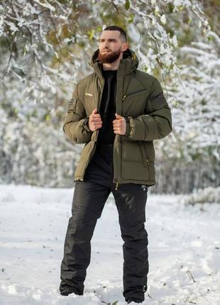 Куртка зимняя -30 мужская теплая 
размер: m, l, xl, 2xl, 3xl4 фото