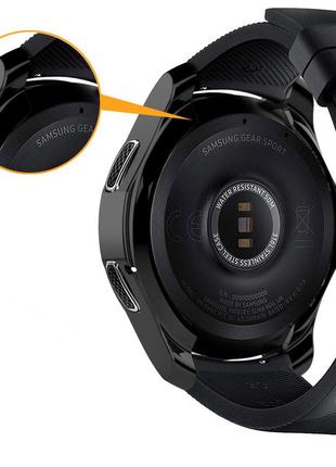 Захисний силіконовий чохол для samsung galaxy watch 46 мм / gear s3 frontier7 фото