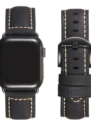 Змінний шкіряний ремінець для apple watch 38 / 40 / 41 / 42 / 44 / 45 / 49 мм