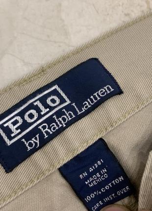 Polo ralph lauren чиноси карго штани брюки чоловічі бежеві джинси вінтажні6 фото