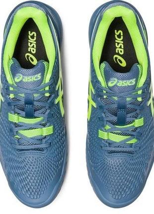 Кросівки чол.  asics gel-resolution 9 all court зелений/сірий (41.5) 8 1041a330-400 41.54 фото