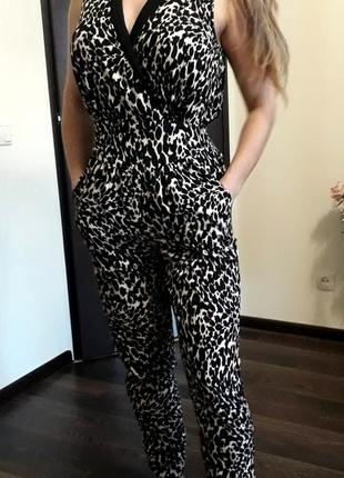Комбінезон комбез леопардовий тигровий тваринний принт