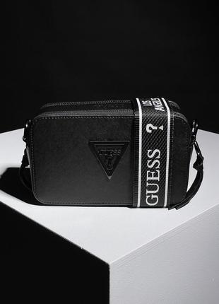 Сумка guess snapshot total black2 фото