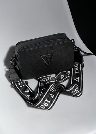 Сумка guess snapshot total black4 фото