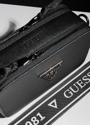 Сумка guess snapshot total black6 фото