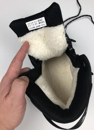 Р.41-45 кроссовки adidas terrex черно/белые зима6 фото