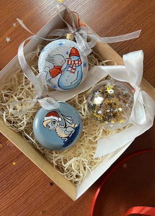 Новогодние игрушки ручной работы