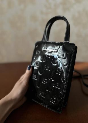 Сумка crossbody karl lagerfeld (с ручками)