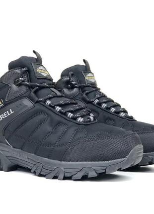 Р.44, 46 кросівки merrell moc ii чорні зима ks 11986