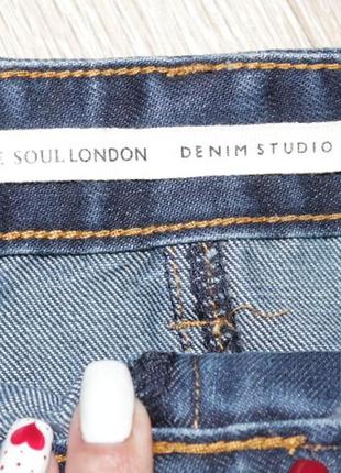 Крутая джинсовая юбка с вышивкой,вещи в наличии💚+скидки, заходите💚5 фото
