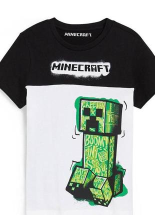 Футболка minecraft крипер2 фото