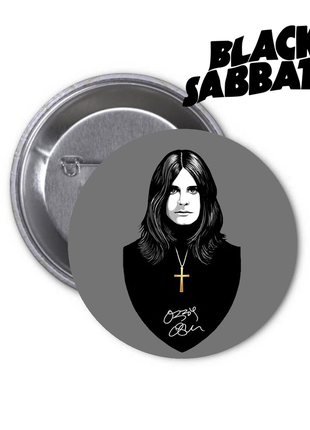 Значок black sabbath