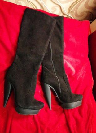 Сароги paolo conte замша 38р