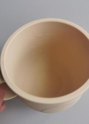 Поильник детский с трубочкой силиконовый