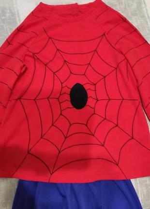 Карнавальный костюм человек паук на 5-7роков3 фото