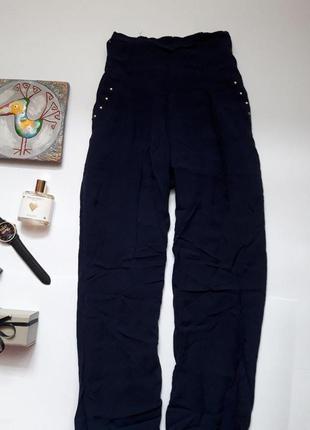 Свободные красивые удобные брюки, штанишки летние легесненькие италия2 фото